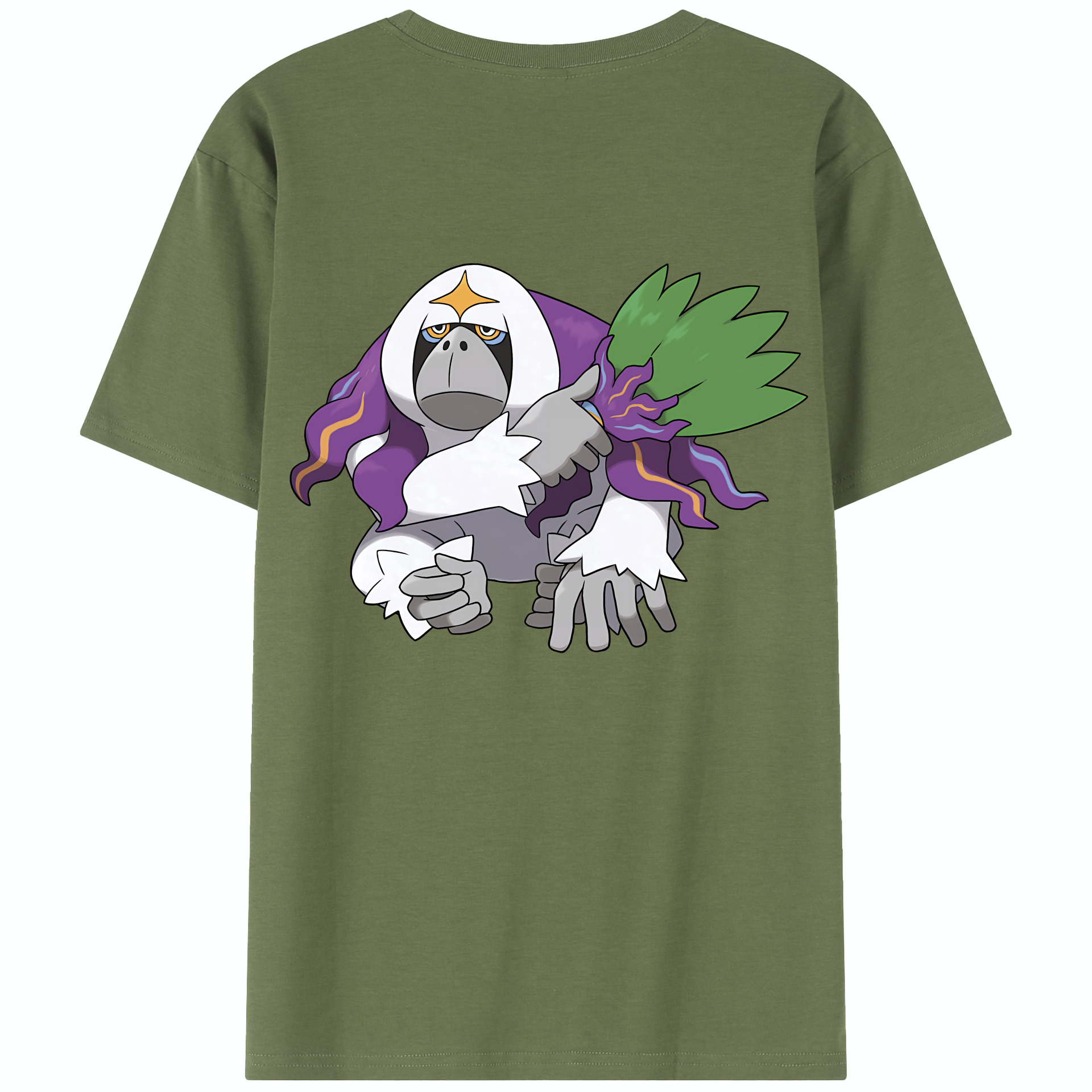 （画像用） ポケットモンスター Pokémon 綿100％半袖Tシャツ（背面プリント）